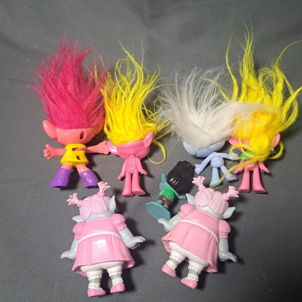 DreamWorks Trolls Figure Lot Poppy Bridget Guy Diamond Branch Toys‎ Collectible
